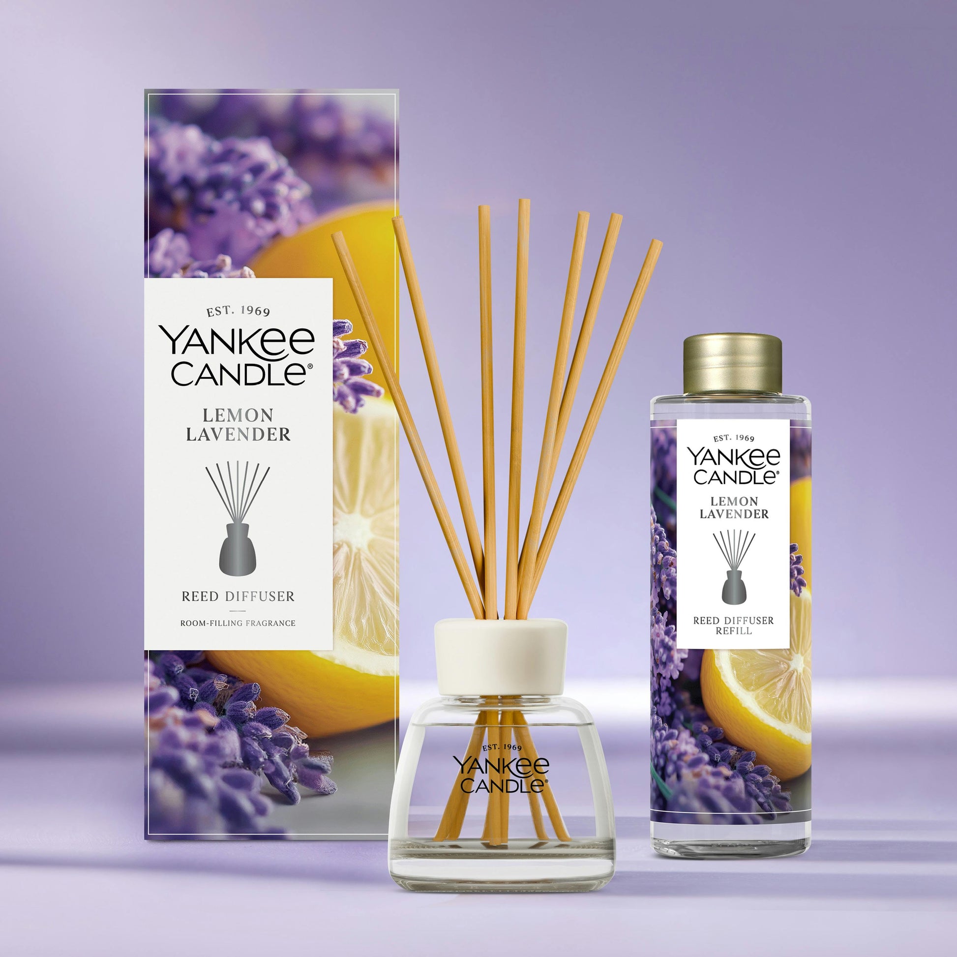 Lemon Lavender Reed Diffuser Kit